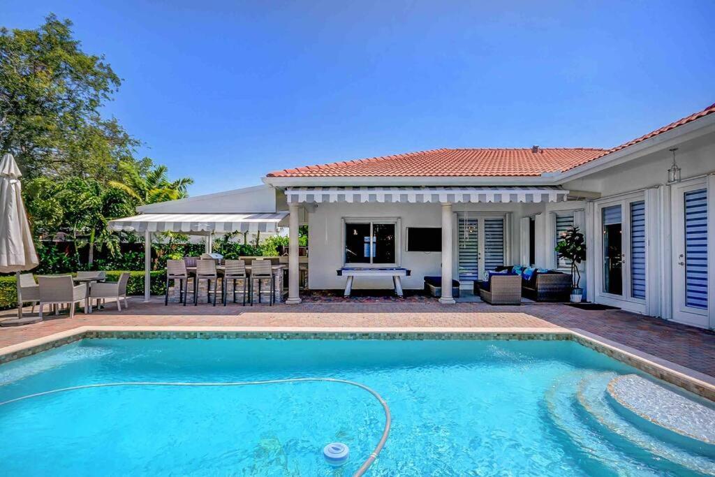 Miami 5Br Villa W Heated Pool, Games & Bbq L01 Cutler Bay Exterior photo